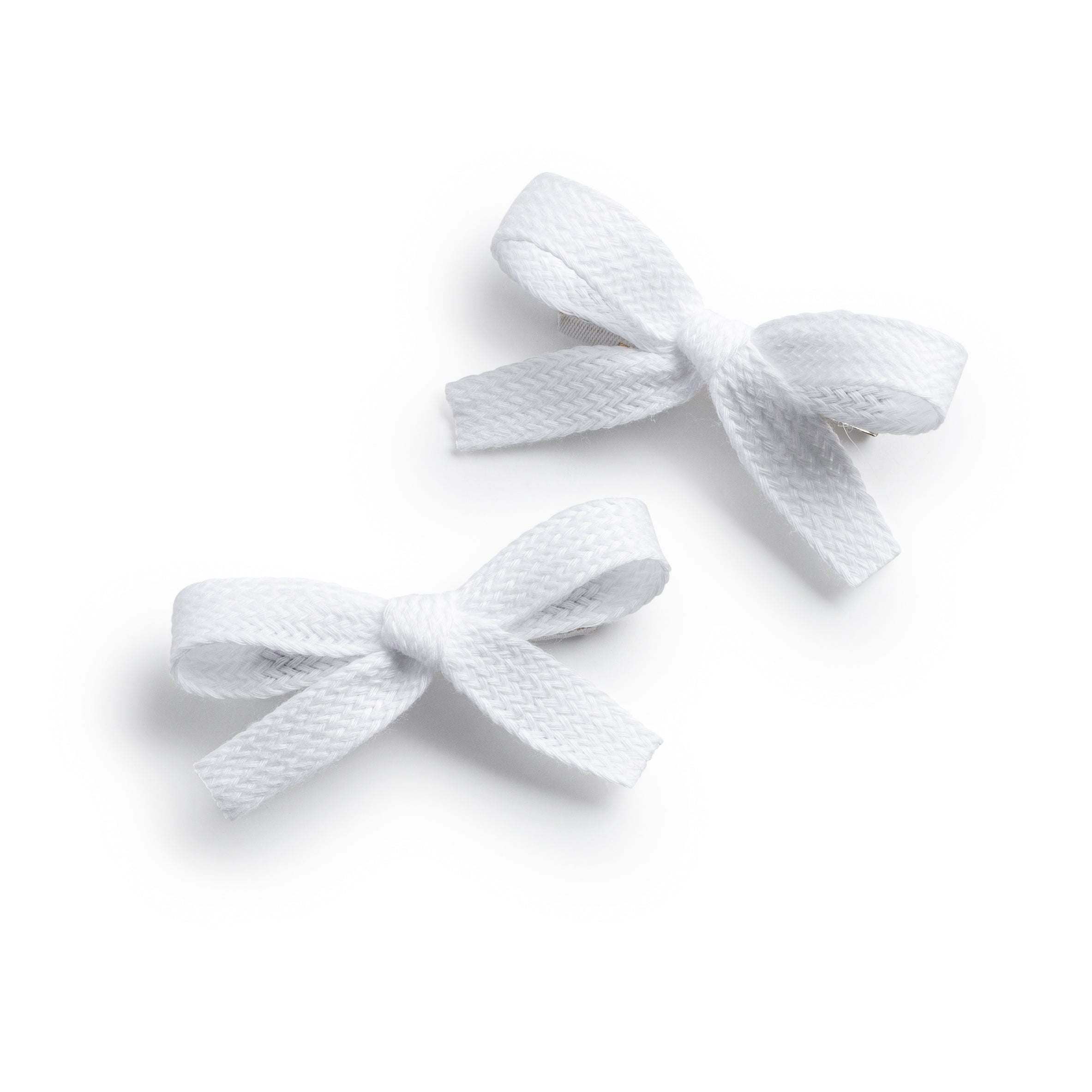 Halo Luxe White Twill Clip Set