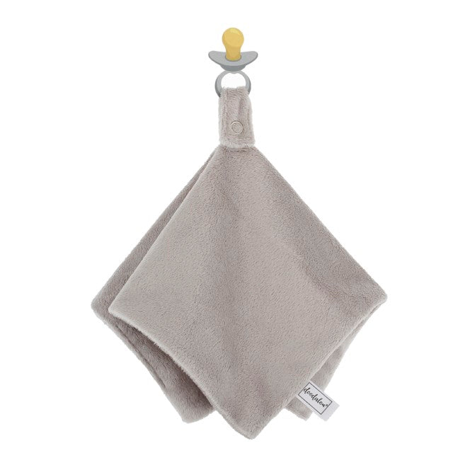 Doodalou Grey Pacifier Blanket